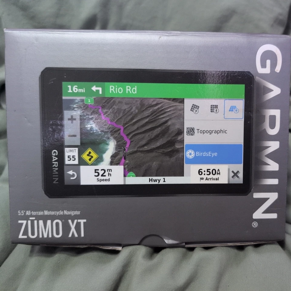 Garmin Zumo XT 5.5" All-Terrain Motorcycle Navigator GPS Device | 010-02296-00 - Image 1 of 4