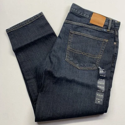 Lucky Brand 221 Straight Jeans Mens 38x30 Dark Wash Blue NEW - Image 1 of 4
