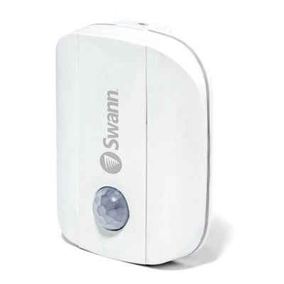 White Wireless Motion Detector No Base Station Needed Instant Alerts Outdoor Use - Image 1 of 4