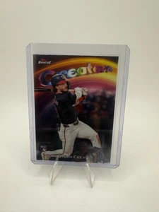 2025 Topps Finest Dylan Crews #C-11 Creators RC Washington Nationals Rookie Card - Picture 1 of 2