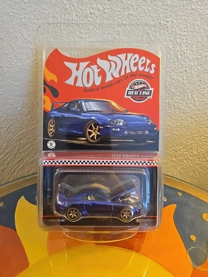 Синяя Toyota Supra Hot Wheels 2024 RLC 1997 - Изображение 1 из 4