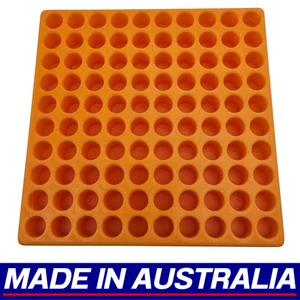 .223 Reloading Block Ammo Stand Ammunition Loading Tray - 100 Round Capacity - Picture 1 of 2