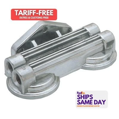 Trans-Dapt 1030, One Natural Aluminum Filter Bracket Performance Racing Parts - Image 1 of 4