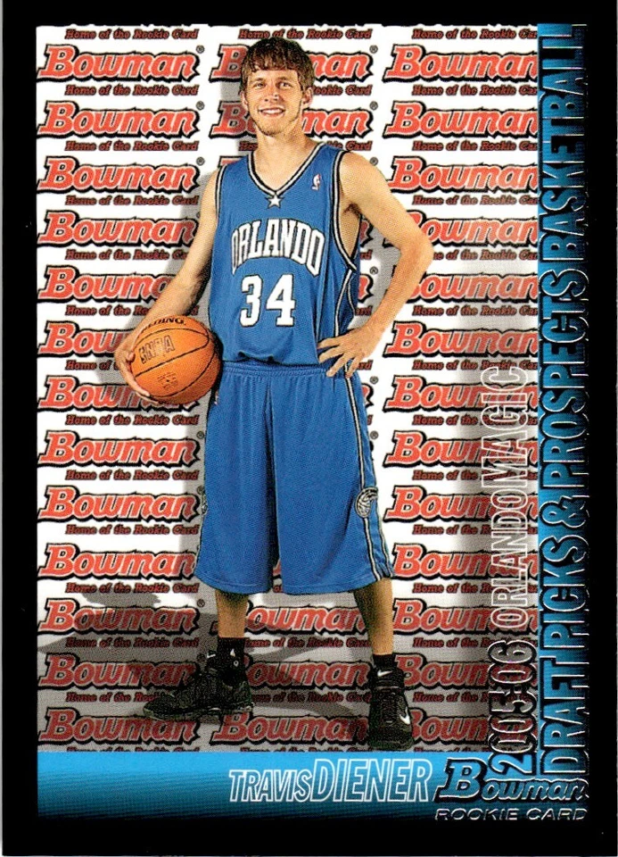 2005-06 BOWMAN DRAFT PICKS AND PROSPECTS Travis Diener Orlando Magic - Image 1 of 2