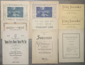 Vintage Random Sheet Music (lot of 8) - Picture 1 of 9