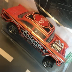 Hot Wheels '55 Chevy Bel Gasser CUSTOM Super Real Rider Wheel Swap Car - Picture 1 of 10
