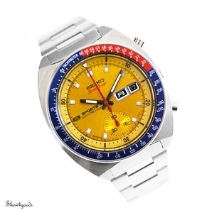 SEIKO Chronograph Orange Pogue *JDM* 6139-6000 Restaurato 1969 - Revisionato - Imagen 1 de 14