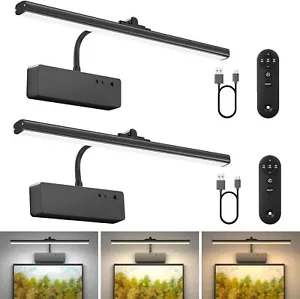 Picture Light with Remote, 15.35inch Wireless Rechargeable Battery Wall Light - Picture 1 of 6