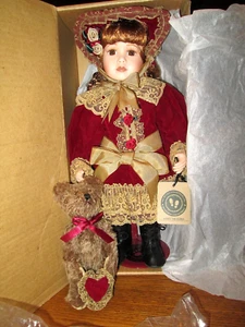 The Boyds Doll Collection Yesterdays Child "Victoria" Porcelain Doll *NIB - Imagen 1 de 8