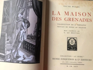 Oscar Wilde - Das Granatenhaus - Illust. Le Breton - 1924 - Bild 1 von 8