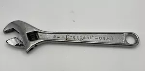"Llave ajustable Crescent Crestoloy 8"" hecha en EE. UU. - Imagen 1 de 4