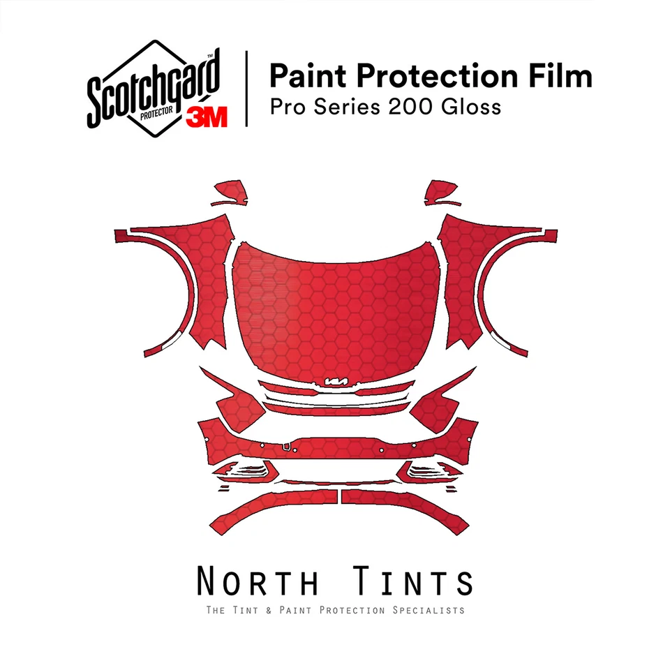 3M PRO PreCut Paint Protection Film Clear Bra PPF for KIA Sportage 2023-2025 Kit - Image 1 of 4