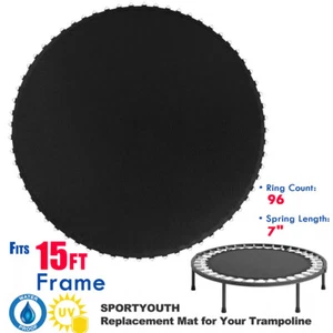 Buckles Replacement Trampoline Jumping Mat Fit 15FT with 96 Ring Jumping Mat Pad - Picture 1 of 16