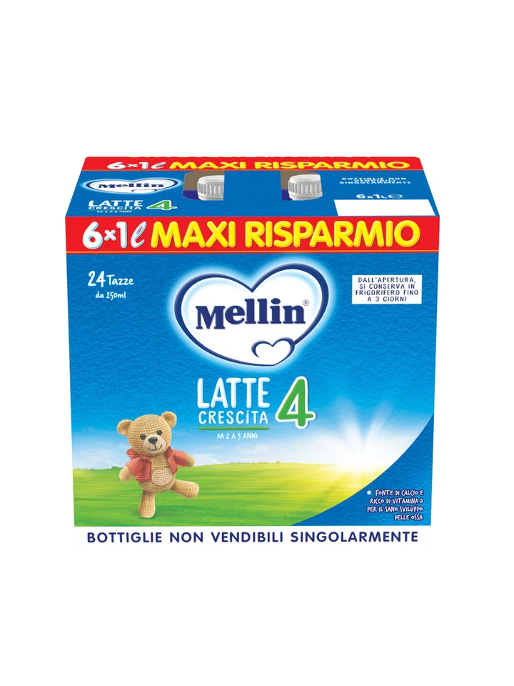 DANONE NUTRICIA SPA SOC.BEN. Mellin 4 Liquido 6X1000ml