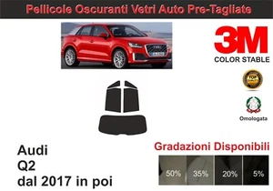 pellicola oscurante vetri audi Q2 dal 2017 in poi kit posteriore - Imagen 1 de 1