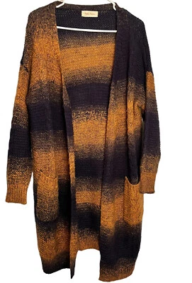 Cárdigan Simply Couture Color Bloqueado Grande L Foto 1 de 4