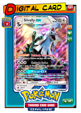 Pokemon Digital Card PTCGO - Crimson Invasion - Silvally GX 90/111 Rare Holo