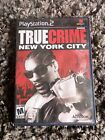 True Crime New York City - PlayStation 2 PS2 Complete CIB Black Label