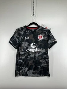 Genuine ST PAULI 2017 Shirt UNDER ARMOUR | Camo Young Boys Size L Camouflage - Picture 1 of 9