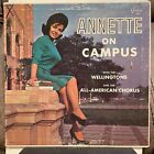 ANNETTE FUNICELLO 1964 "ANNETTE ON CAMPUS" GATEFOLD VISTA 3320 KALOSZE