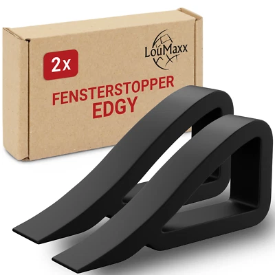 LouMaxx Fensterstopper - Fenster Stopper - Fensterkeil - Türstopper Kunststoff  - Bild 1 von 4