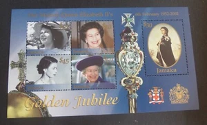 Jamaica 2002 Golden Jubilee MS MS1008 MNH UM unmounted mint - Imagen 1 de 1