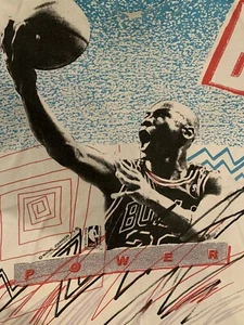 Magic Johnson T's Chicago Bulls Michael Jordan Tee Retro Vtg Bulls NBA SIZE XL - Picture 1 of 7