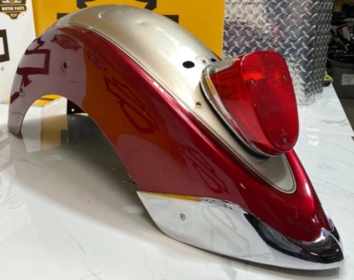 Guardabarros trasero clásico original 99-09 Yamaha V-STAR Vstar 1100 650 OEM Foto 1 de 4