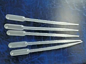MULE 5ml Laboratory Pipette graduated with 0.5ML increments 5 Pack - Picture 1 of 5