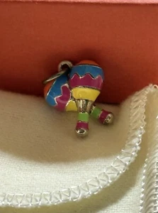 JAMES AVERY MARACAS EMAILLE CHARM 3D STERLINGSILBER NICHT MEHR PRODUZIERT NEU IM KARTON - Bild 1 von 5