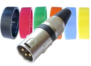 93M-100; kodierbare XLR Stecker männlich/weiblich div. Zubehörteile - Bild 1 von 17