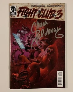 FUMETTO FIRMATO CHUCK PALAHNIUK FIGHT CLUB 3 - Foto 1 di 3