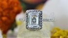 925 Sterling Silver White Emerald Cubic Zircon Stone Wedding Jewelry
