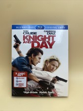 Knight and Day w/ Slipcover (Blu-ray/DVD, 2010, 3-Disc Set) Digital Included!