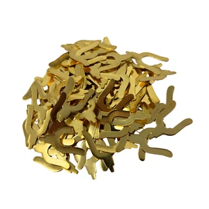 Count Wheel Washers for Clocks 100pc Brass Wall Clock Repairs Clockmaking Parts - Picture 1 of 2