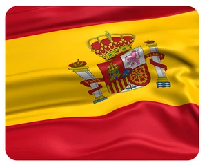 Mousepad Spanien Flagge 24x19 Spain Espana Fahne Mauspad Unterlage - Bild 1 von 1