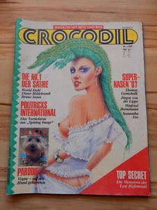 Crocodil Nr.1/87 Satiremagazin Roald Dahl D. Hildebrandt, Bruno Jonas uvm. - Bild 1 von 2
