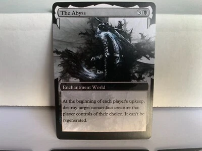 The Abyss - - Altered Art - - Commander - EDH - - Image 1 of 3