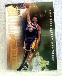 Kobe Bryant 1998-99 UD Century Legends Generations #G2!Lakers G GOAT HOF MAMBA - Foto 1 di 2
