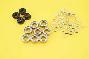 3Racing S64 Hardware Karosserie Clips Lager Schrauben Advance Sakura S-64 USA VERSAND - Bild 1 von 1