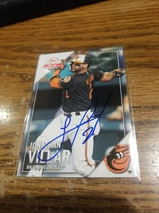 Jonathan Villar Baltimore Orioles Autographed Card Topps National Card Day 2019 - Picture 1 of 2