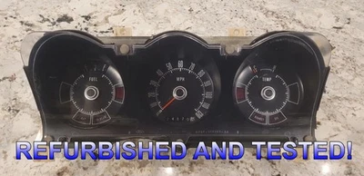 1972 1973 Ford Torino Ranchero Speedometer Gauge Cluster REFURBED TESTED LEDS - Image 1 of 4