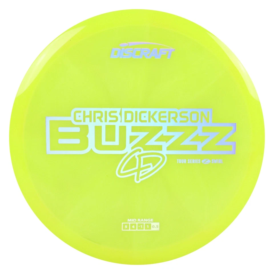 Discraft Disc Golf Chris Dickerson 2025 Tour Series Z Swirl Buzzz 5/4/-1/1 - Image 1 of 1