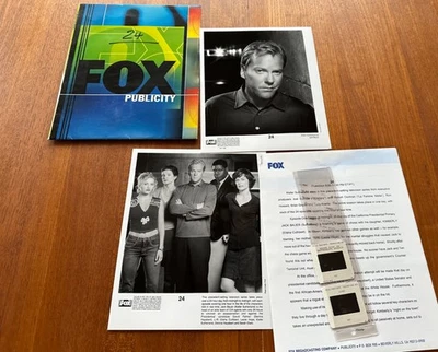 24 Kiefer Sutherland Elisha Cuthbert PRESS KIT PHOTO & SLIDES - Image 1 of 3