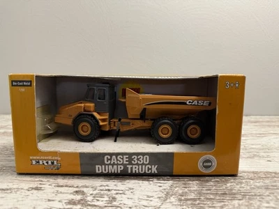 Caminhão basculante articulado Ertl 1/50 Case 330 novo na caixa - Imagem 1 de 4