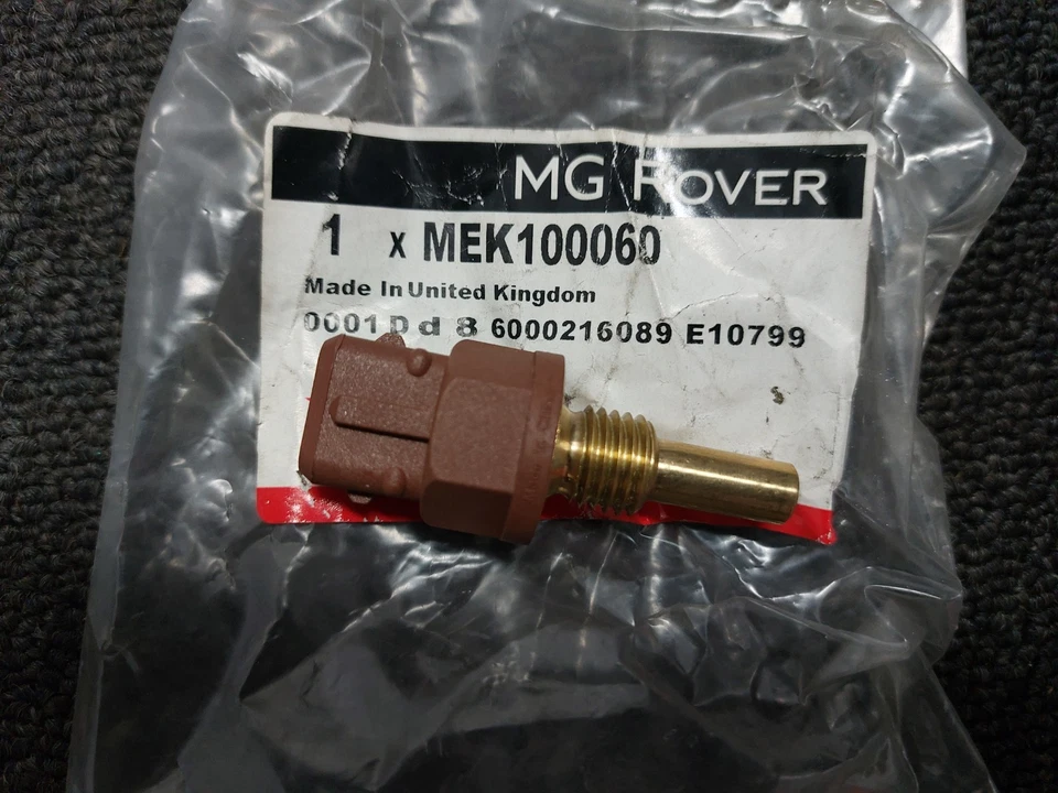 new genuine mg rover 25 zr 45 zs 1.4 1.6 ECU WATER TEMPERATURE SENSOR - Image 1 of 1