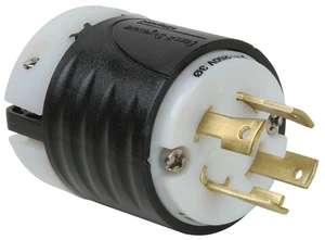 L1530PCC Turnlok Industrial Spec Grade Locking Plug, 30 Amp 3 Phase 250V, NEMA L - Bild 1 von 12