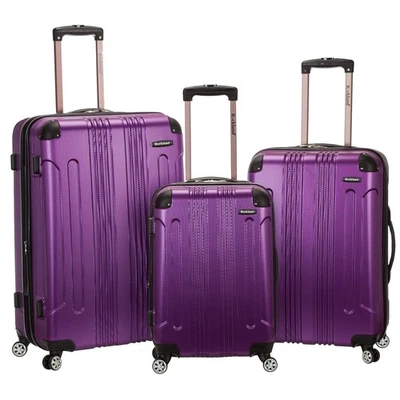 London Hardside Expandable Luggage with Spinner Wheels, Purple, 28-24-20-Inch - Image 1 of 3