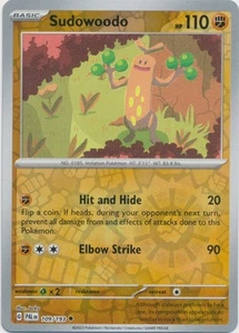Sudowoodo - 109/193 - Uncommon - Reverse Holo - Lightly Played - Picture 1 of 1