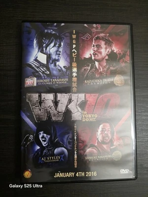 NJPW New Japan Pro Wrestling: Wrestle Kingdom 10 (DVD, 2016, 2-Disc Set) Okada - Image 1 of 2